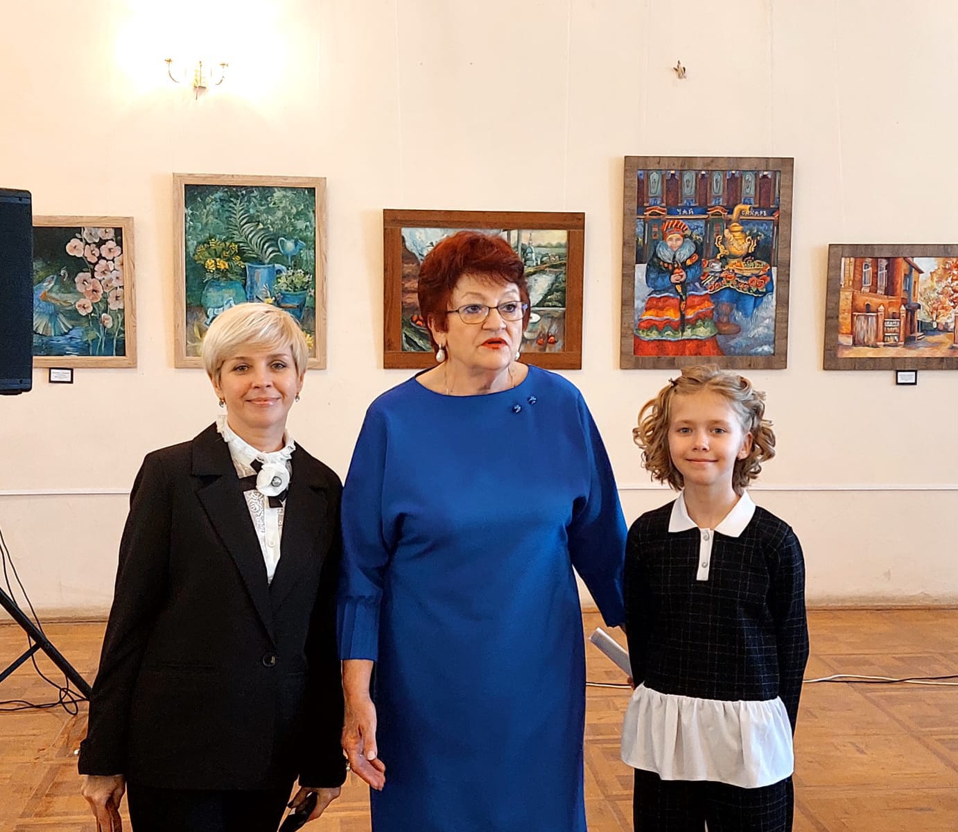 Открылась персональная выставка художественных работ саратовской юной художницы Анастасии Кувшиновой